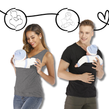 Cargar imagen en el visor de la galería, Camiseta portabebés ergonómica
- Ozerty