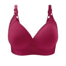 Cargar imagen en el visor de la galería, Sujetador push-up de talla grande sin aros
-Vino tinto/SVino tinto/MVino tinto/LVino tinto/XLVino tinto/XXL - Ozerty
