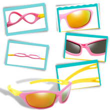 Cargar imagen en el visor de la galería, Gafas de sol deportivas polarizadas para niños con correa - Ozerty
