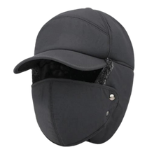 Cargar imagen en el visor de la galería, Gorra de protección facial y auditiva unisex a prueba de viento - Ozerty
