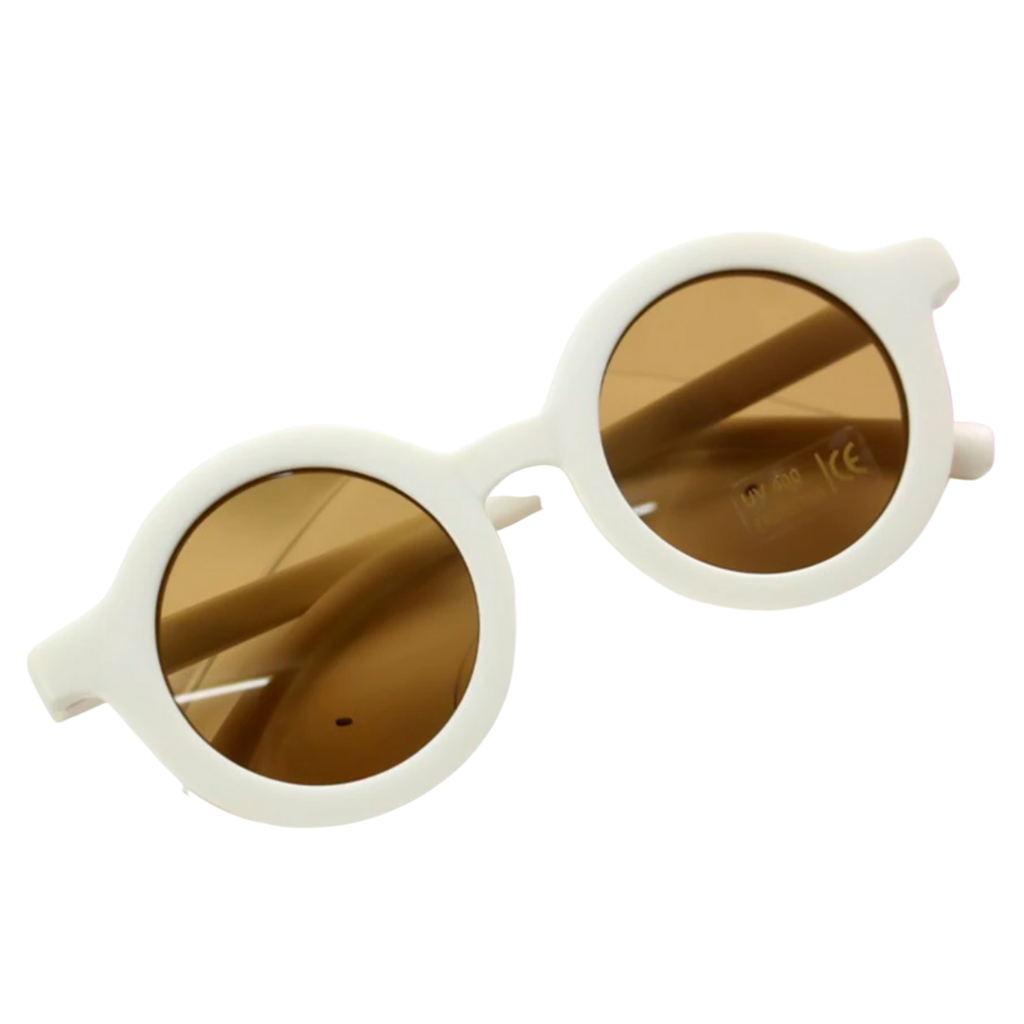 Gafas de sol redondas vintage para niños de 1 a 5 años