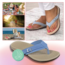 Cargar imagen en el visor de la galería, Sandalias ortopédicas con tiras ajustables - Ozerty

