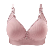 Cargar imagen en el visor de la galería, Sujetador push-up de talla grande sin aros
 -Rosa/SRosa/MRosa/LRosa/XLRosa/XXL - Ozerty
